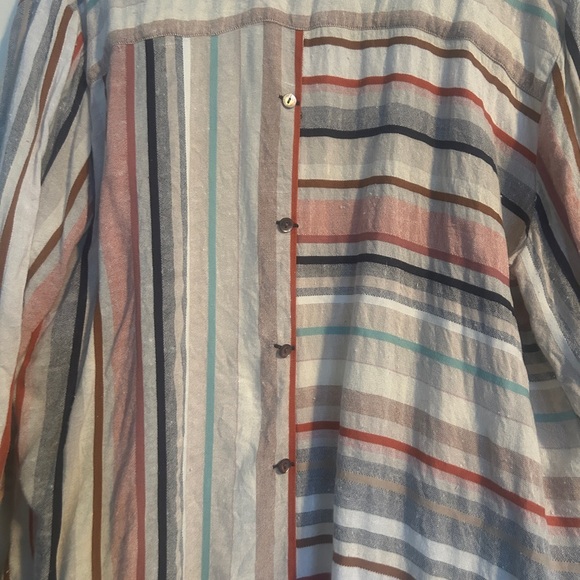 Striped Multicolor button down - Picture 4 of 4